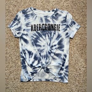 Abercrombie | Girls Tye-Dye Knot Top | Size 9/10
